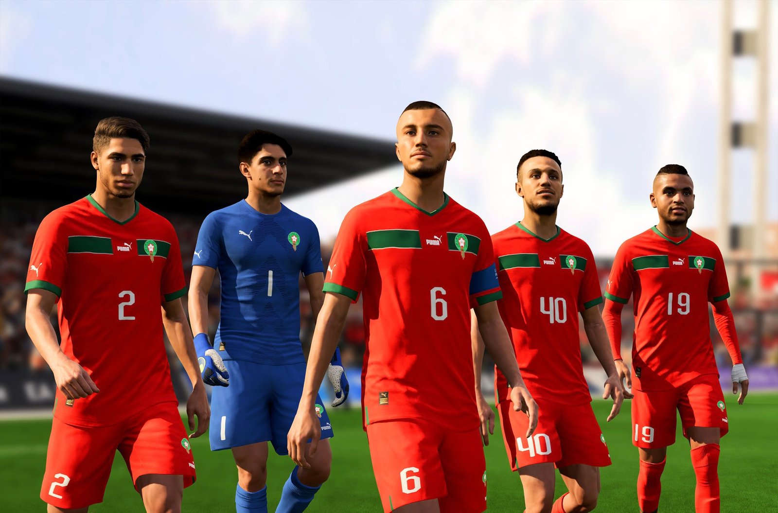الأسود في لعبة فيفا ”EA SPORT FIFA”