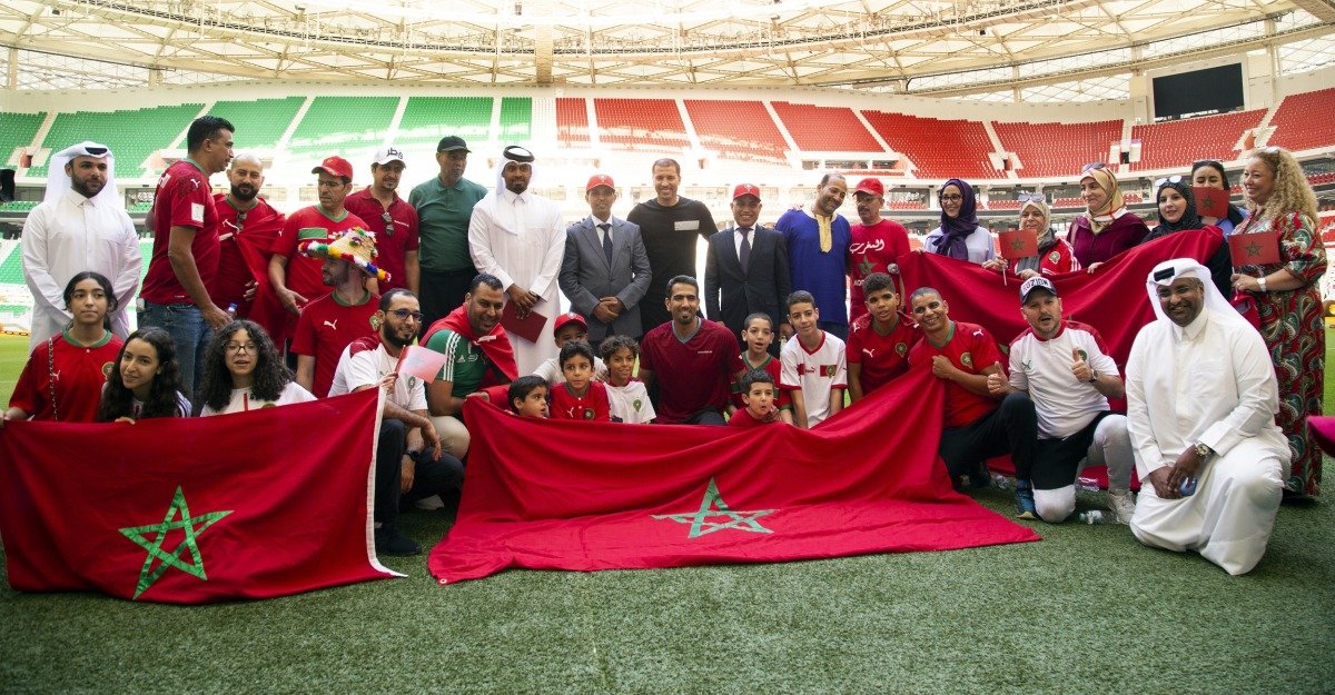 ملعب الثمامة يستضيف قادة مشجعي الأسود في المونديال