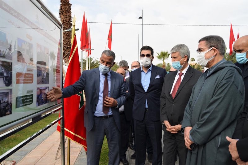وزير الفلاحة يتفقد مشاريع للتنمية الفلاحية والقروية بإقليم تيزنيت