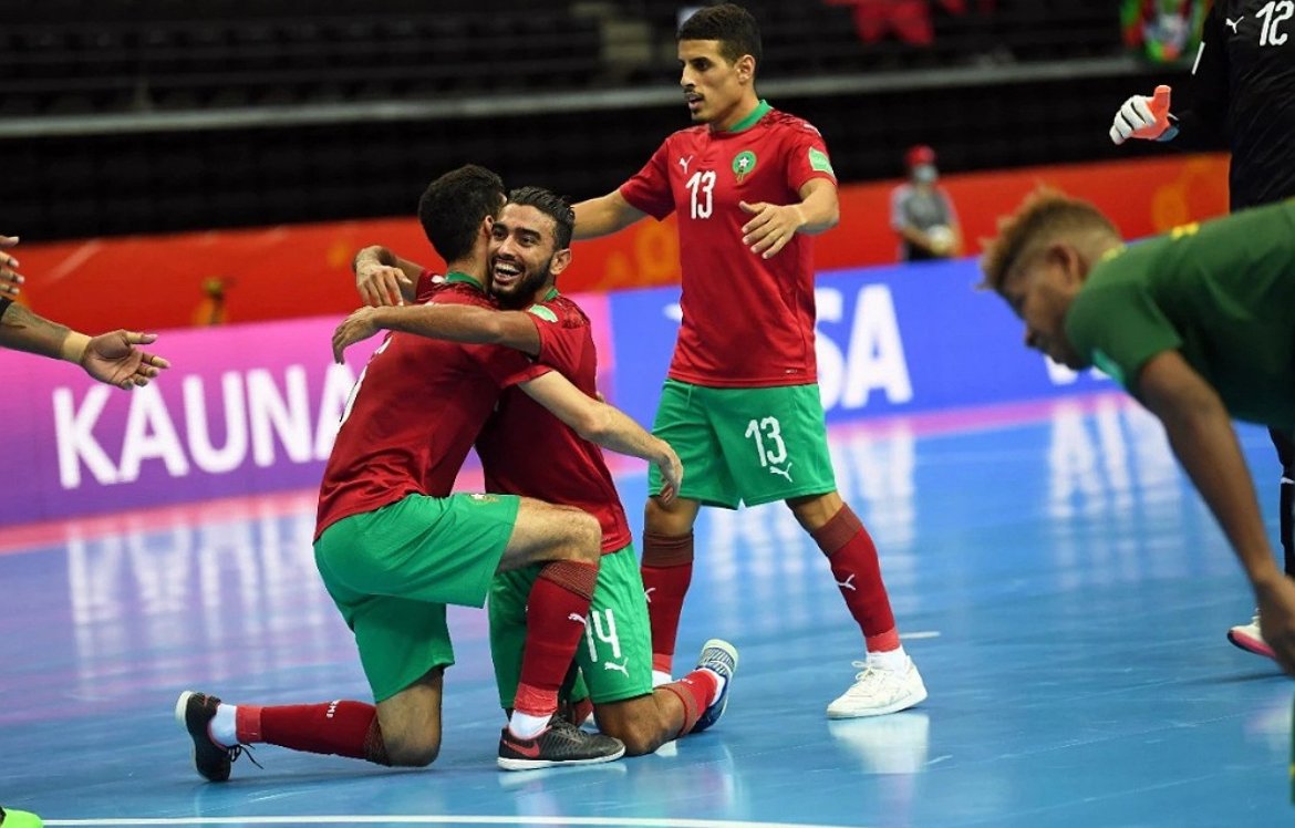 المنتخب المغربي داخل القاعة ينتصر برباعية مقابل هدف واحد على فنلندا