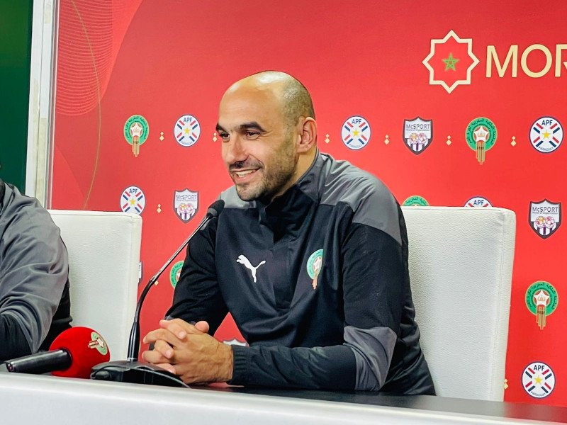 الركراكي : سنواجه باراغواي لتأكيد أدائنا أمام الشيلي