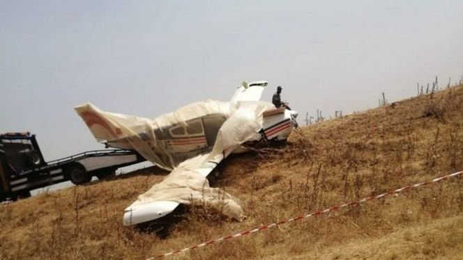 إيقاف مهرب مخدرات كولومبي بعد سقوط طائرته بطنجة