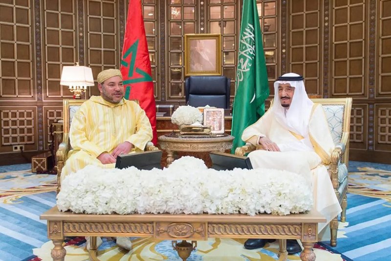 جلالة الملك يهنئ خادم الحرمين الشريفين بمناسبة الذكرى الثامنة لبيعته