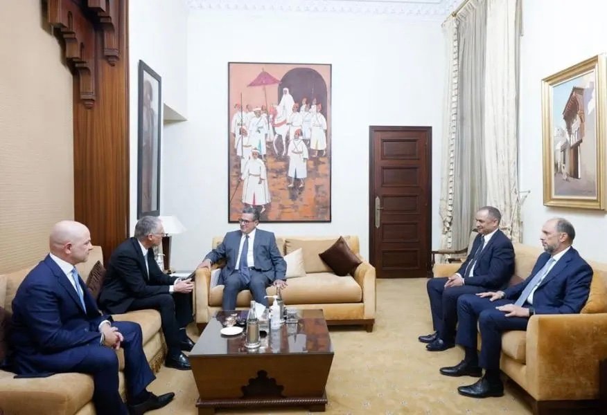 أخنوش يتباحث مع الرئيس التنفيذي لمجموعة لتصنيع السيارات