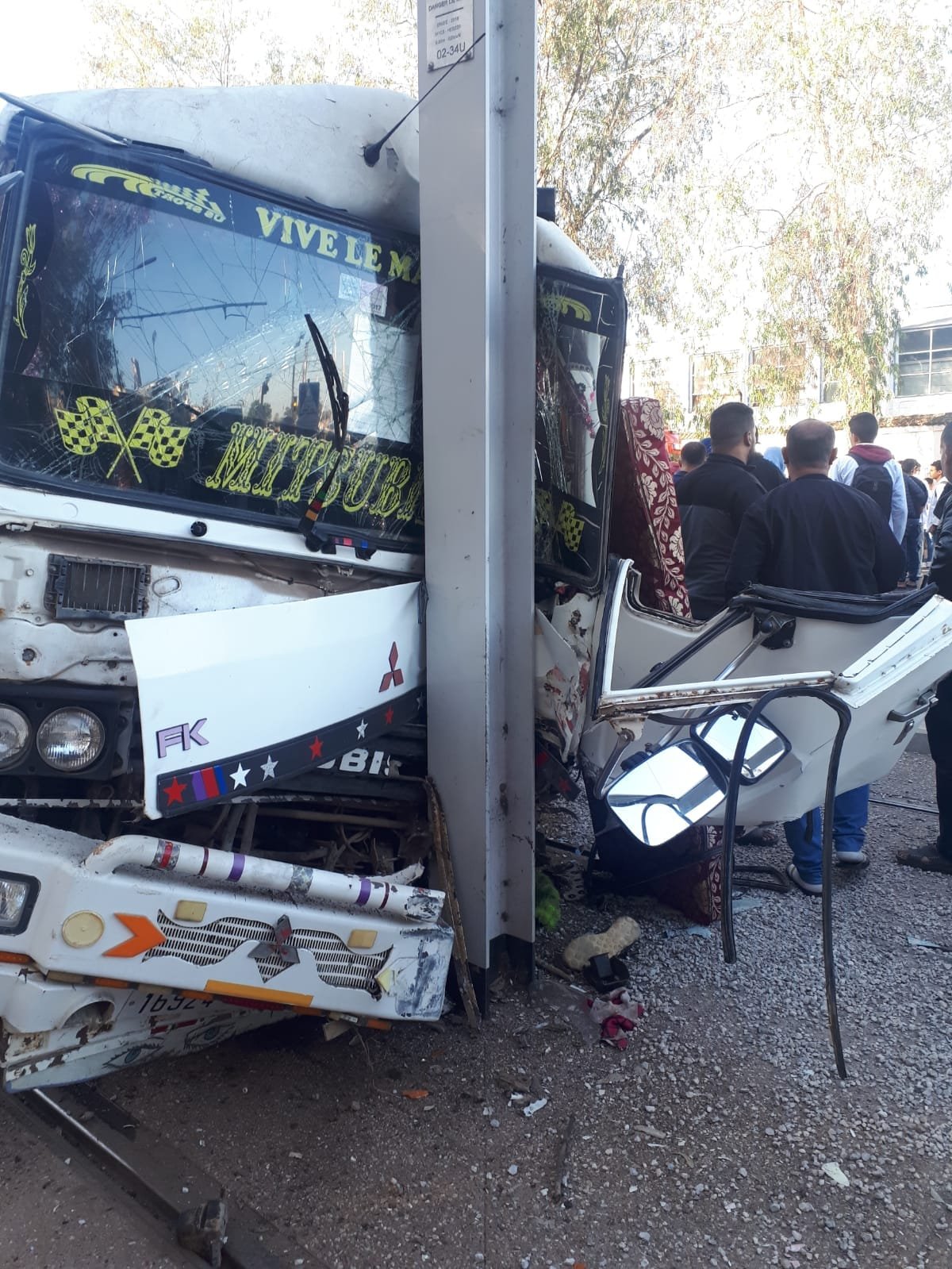 حادثة سير خطيرة يوقف خدمات طرامواي الرباط – سلا