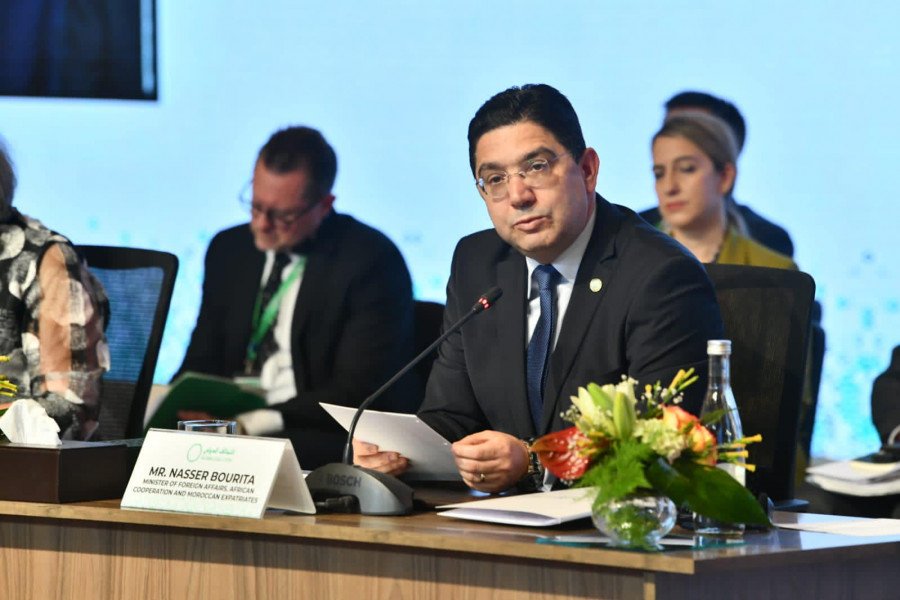 بتعليمات ملكية سامية بوريطة يمثل المملكة المغربية في الدورة الخامسة لمنتدى باريس حول السلام