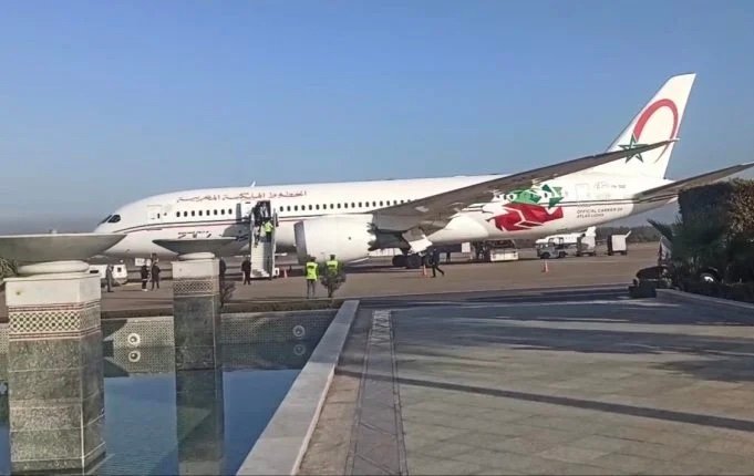 بعثة المنتخب المغربي تتوجه إلى قطر