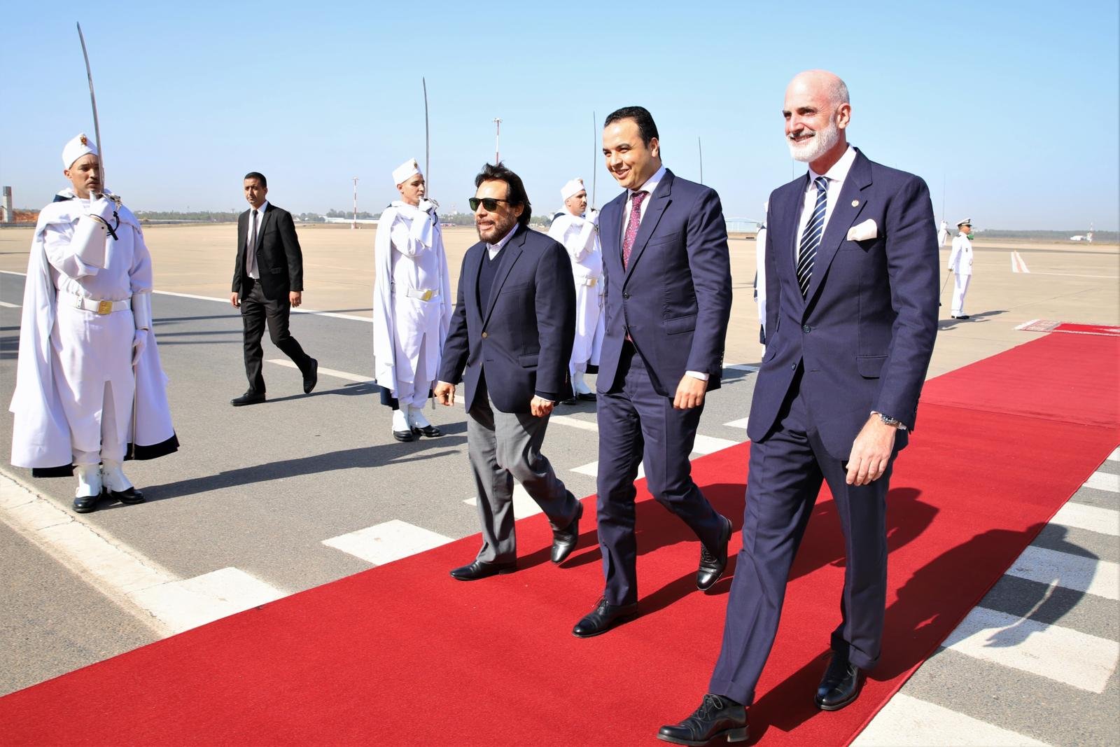 نائب رئيس جمهورية السالفادور يحل بالمغرب