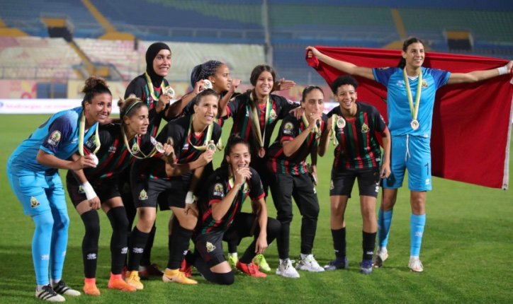 الجيش الملكي للسيدات يتوج ببطولة إفريقيا_للأندية البطلة