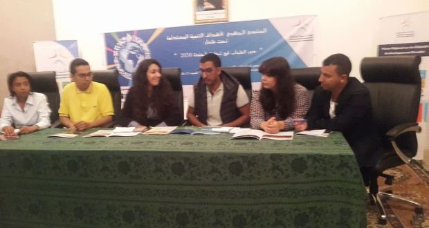 العيون/ نظمت جمعية شباب التنمية المستدامة “ندوة صحفية” حول برنامج المنتدى الجهوي لأهداف المستدامة