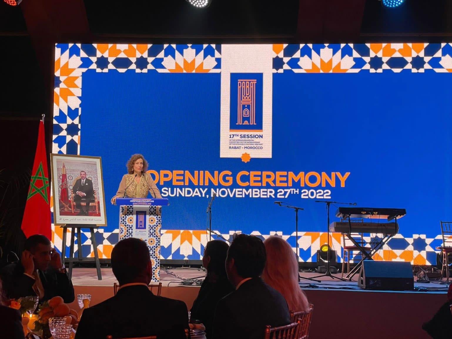 المديرة العامة لليونيسكو تشيد بالتزام الملك محمد السادس بحماية التراث الثقافي