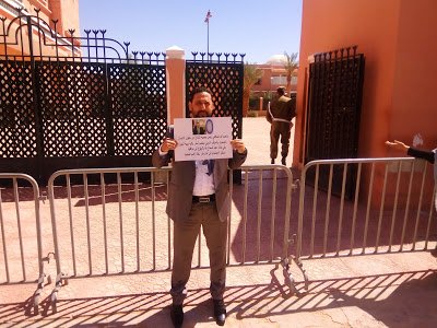 مؤسف … منع حقوقي دولي  من ولوج مقر بولاية العيون .. التفاااصييل