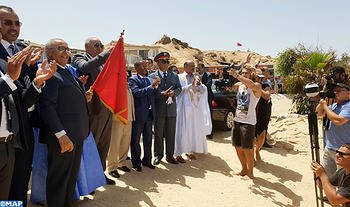 انطلاق منافسات الدورة الرابعة لتظاهرة "الداخلة داونوايند تشالنج" للألواح الشراعية الطائرة