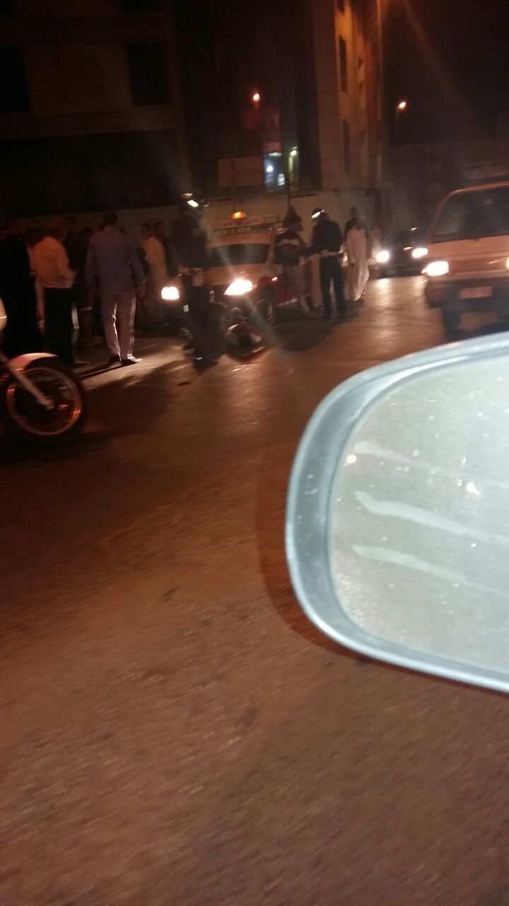 العيون … اصابة شاب عشريني بجروح بليغة اثر  حادثة سير خطيرة ..التفاااااااصيييل
