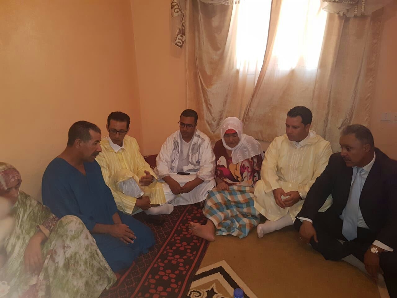 السمارة:عامل الإقليم حميد نعيمي يرسل وفد رفيع المستوى لتقديم واجب العزاء لأسرة الغريق محمد الصفصافي