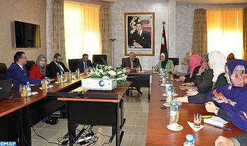 العيون : وفد عن لجنة الأخوة البرلمانية الأردنية-المغربية يطلع على مظاهر التنمية والتطور بالجهة