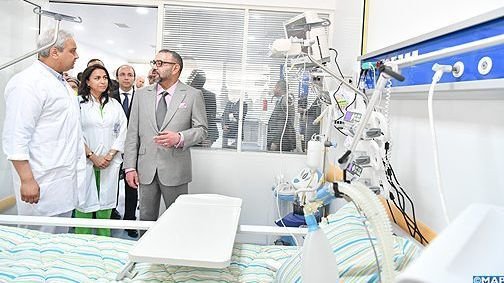الملك يدشن مركزا لطب الإدمان بحي سيدي مومن