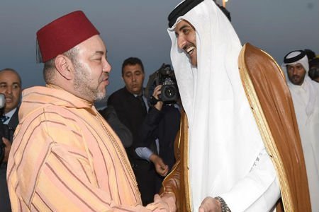 الملك محمد السادس يتلقى هدية ضخمة من أمير قطر..التفااااااااااااصيل