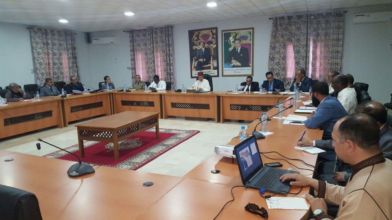 السمارة :  عامل الاقليم يترأس لجنة عملية رمضان لسنة 1439 هجرية