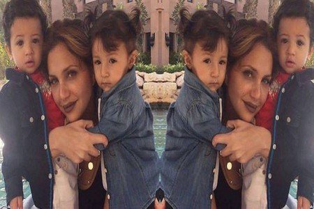 الأميرة لالة سكينة تظهر رفقة توأميها في عيد ميلادها ال31