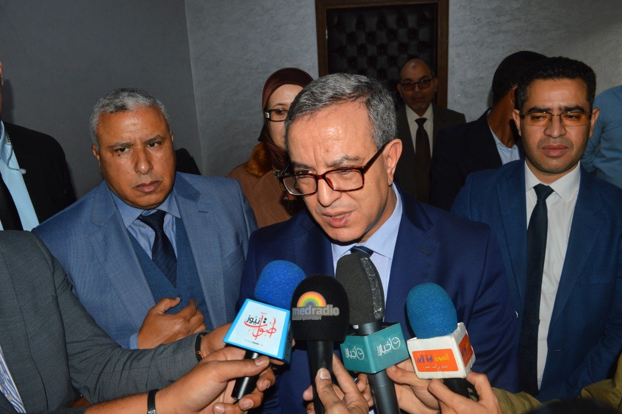 تصريح وزير العدل بمناسبة تدشين محكمة قضاء الأسرة بالعيون