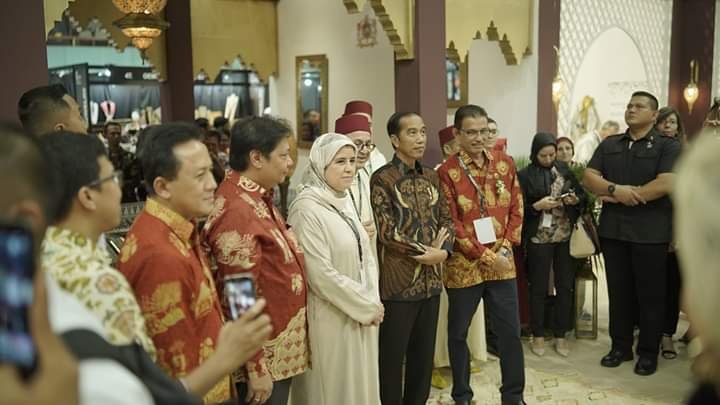 افتتاح الرواق المغربي بالمعرض الدولي للصناعة التقليدية لجاكارتا