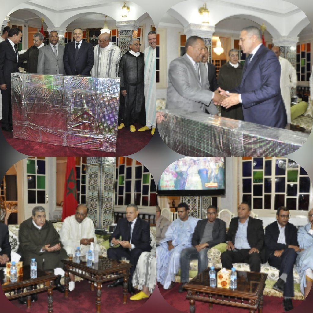 بالصور…والي العيون يقيم حفل إفطار تكريما للكولونيل محمد العيرج المكلف بالانعاش الوطني ،التفاااصييل