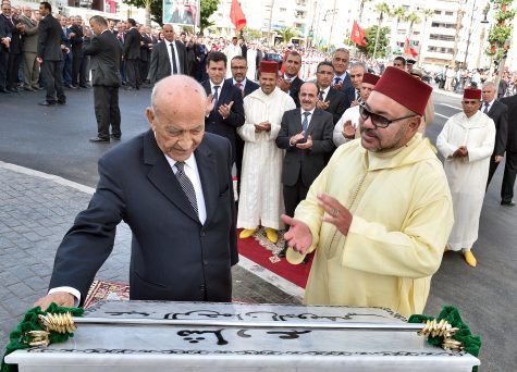 بكلمات معبرة ،هكذا وصف الملك محمد السادس ، الوزير الأول السابق عبد الرحمن اليوسفي