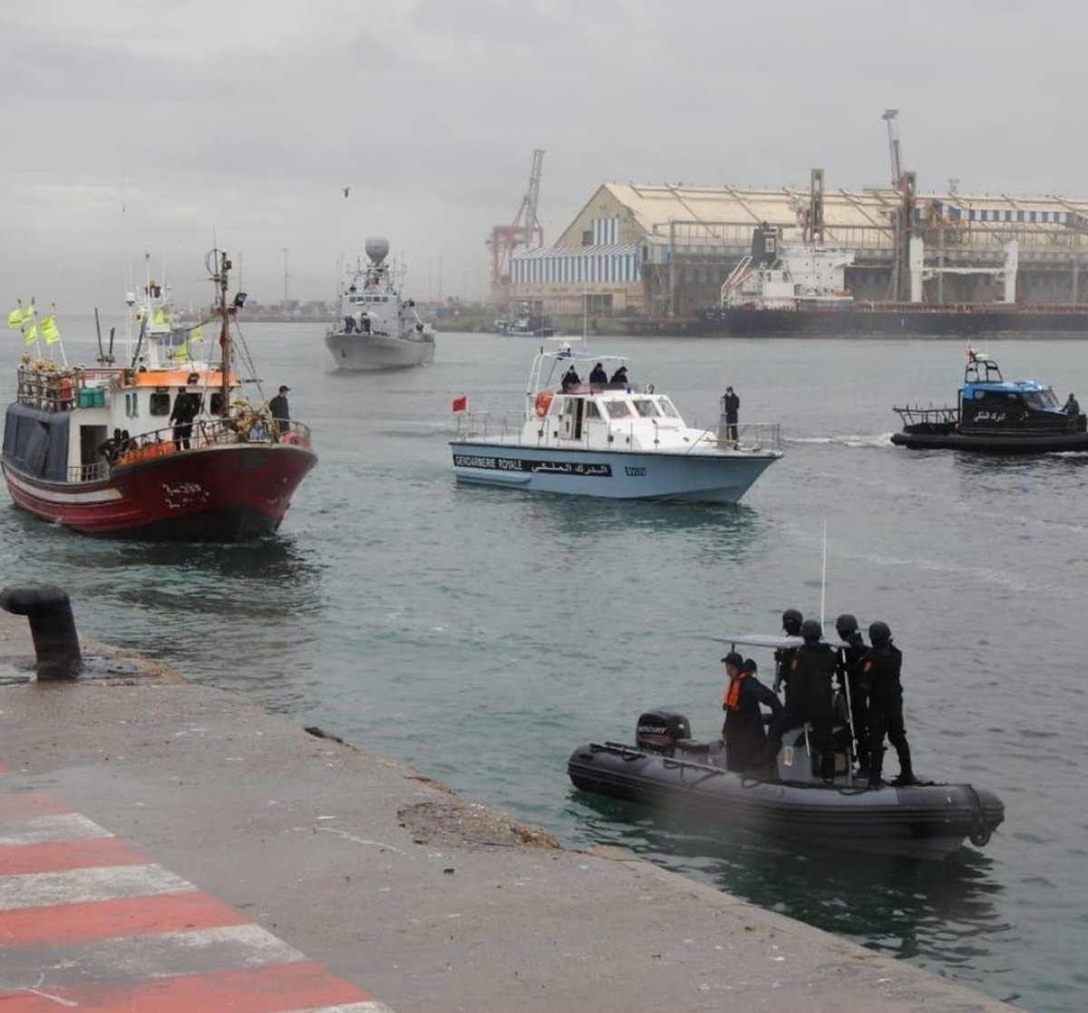 إجهاض عملية كبرى للتهريب الدولي للمخدرات عبر المسالك البحرية سواحل المهدية