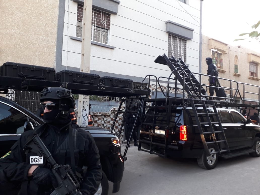 تفكيك خلية إرهابية في أربعة أحياء سكنية مختلفة بمدينة وجدة..التفاصيل