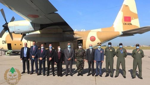الجيش اللبناني يعبر عن امتنانه وشكره لجلالة الملك على الهبة الملكية للبنان