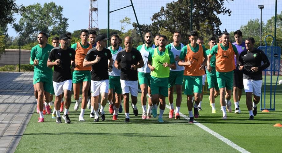 ثالث حصة تدريبية لـ ”الأسود” استعدادا لوديتي غانا وبوركينافاسو.
