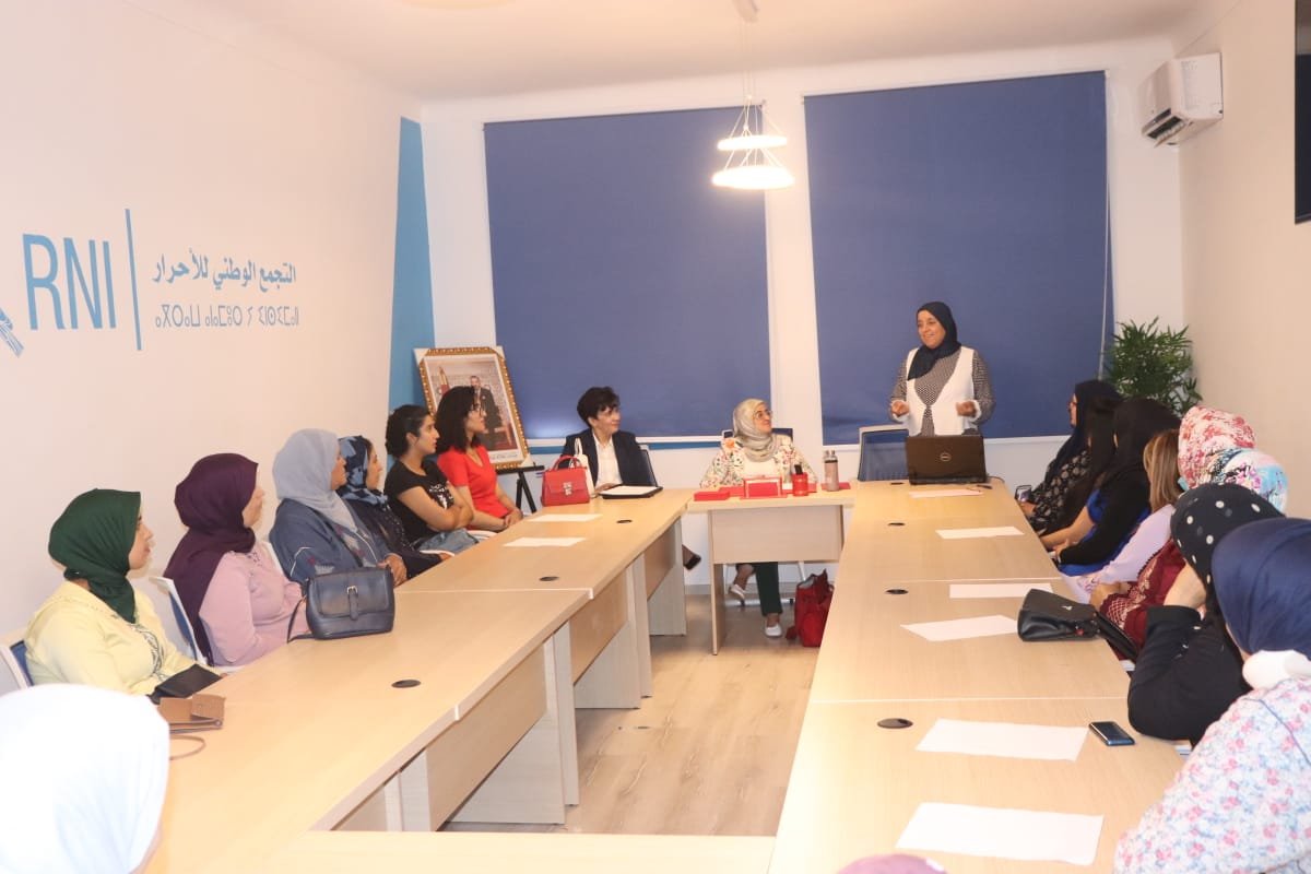 تدبير المرحلة الانتقالية، موضوع دورة تكوينية لمنظمة المرأة التجمعية بجهة بني ملال خنيفرة