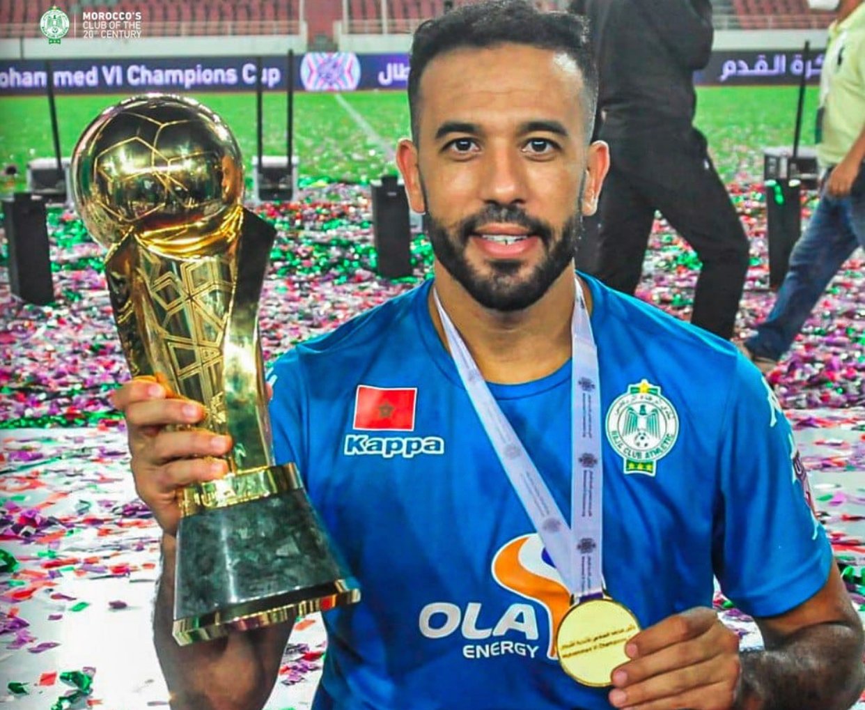الزنيتي ..هذه الكأس هي ثمرة دعمكم اللامشروط لنا و شرف لي يزين مقامي مع هذا النادي العالمي.