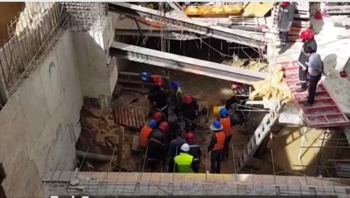 انهيار جزئي في ورش للبناء بطنجة يتسبب في كارثة