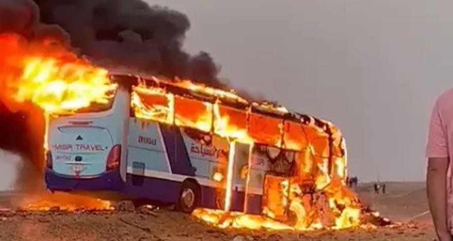 مصرع 10 أشخاص بينهم أربعة فرنسيين وبلجيكي إثر حادث سير في أسوان في مصر