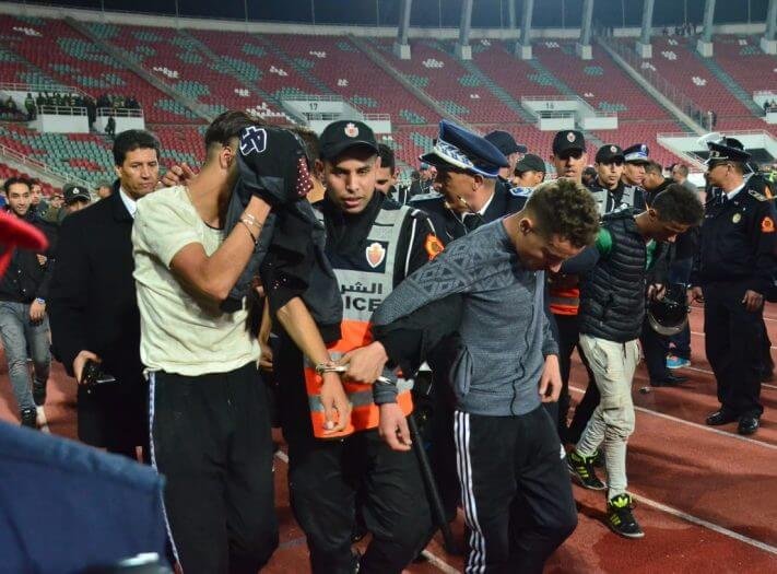 الشغب الكروي يقود إلى إيقاف 13 شخصا بالبيضاء