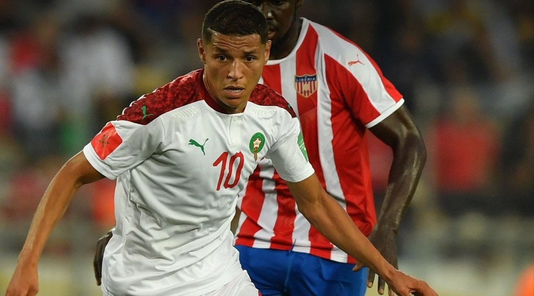 فوز المنتخب المغربي بثنائية ضد ليبيريا ويضع أولى أقدامه في كأس أفريقيا 2023 بساحل العاج