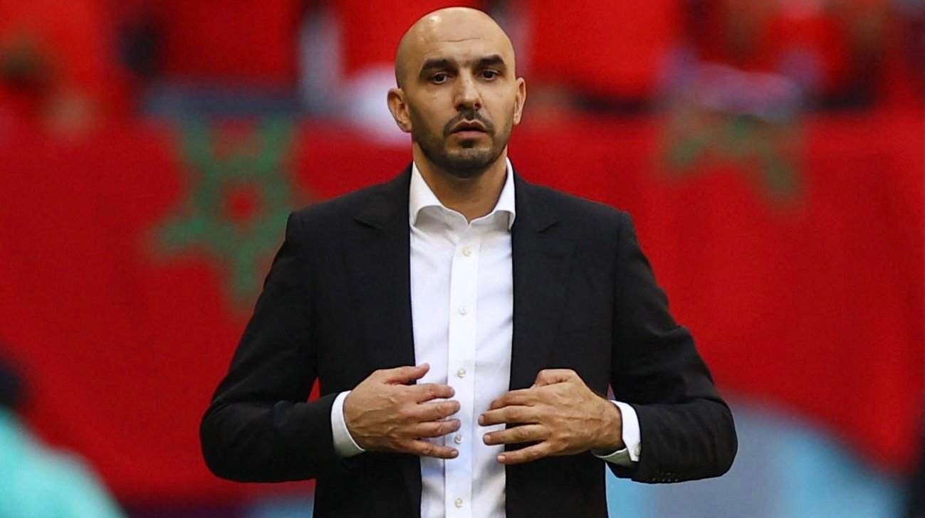 الركراكي ضمن قائمة المرشحين لجائزة أفضل مدرب في العالم لسنة 2022