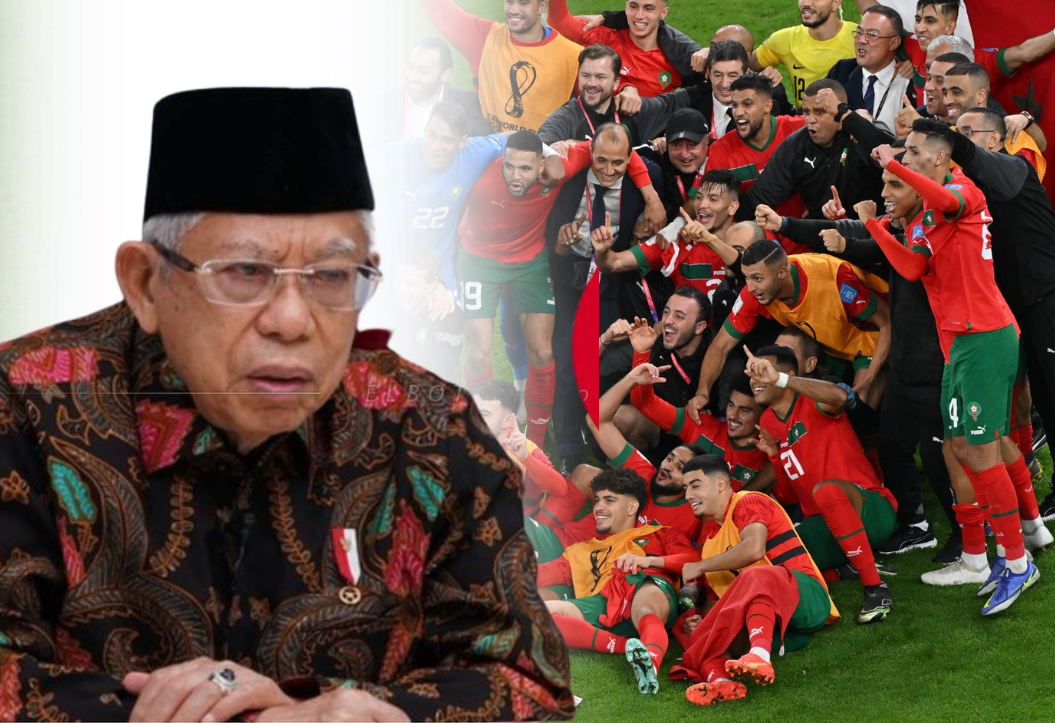 نائب رئيس إندونيسيا .. “علينا الاستلهام من المغرب .. لا أحد رشحهم لكنهم بلغوا نصف نهائي المونديال”