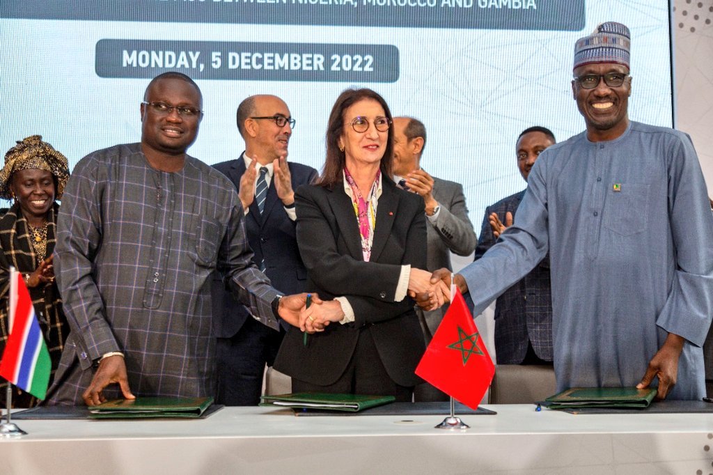 توقيع خمس مذكرات تفاهم حول مشروع أنبوب الغاز نيجيريا – المغرب