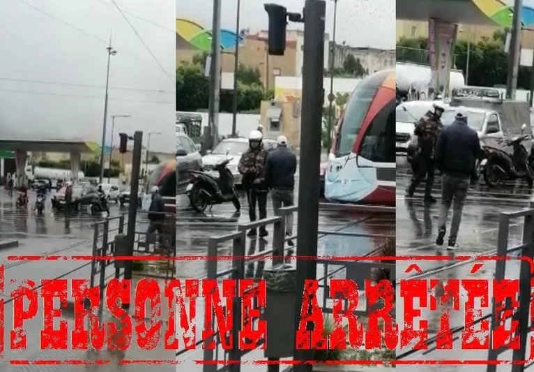 عرقلة الترامواي توقف أربعينيا بالدار البيضاء