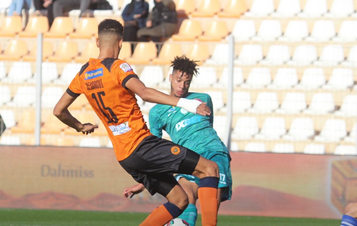 الرجاء الرياضي يفوز على مضيفه نهضة بركان