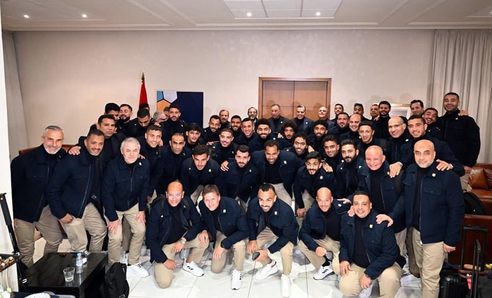 بعثة الأهلي المصري تحل بطنجة