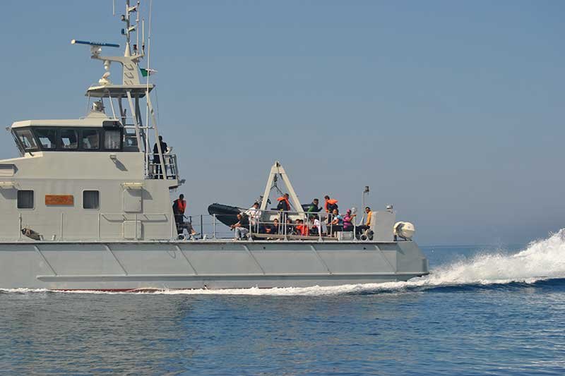 البحرية الملكية تنفذ 270 مرشحا للهجرة غير الشرعية