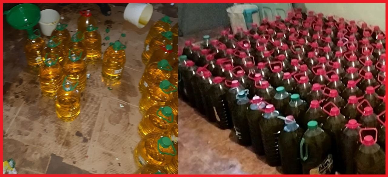 ها هما حصلو ..البوليس شدو عصابة كتبيع فالزيت مغشوشة على أنها بلدية بتازة..التفاصيل