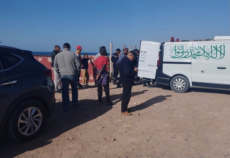 البحر يلفظ جثة شاب” سينغالي” نواحي اشتوكة