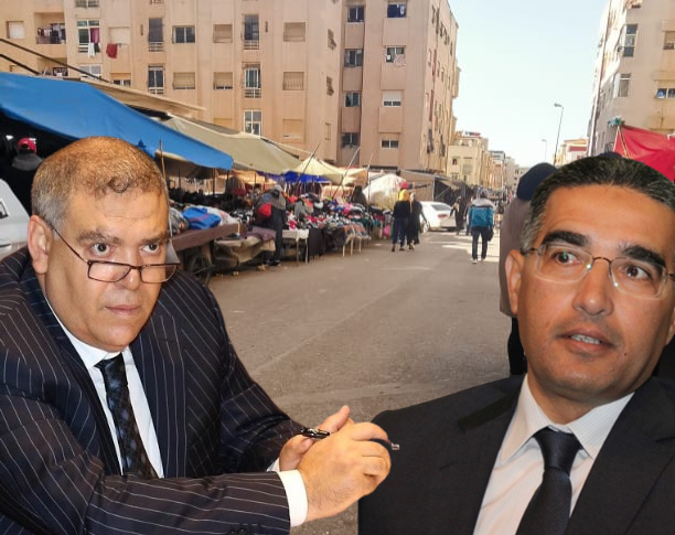 في غياب تام للسلطة المحلية بتمارة مسيرة 2:احتلال الملك العمومي من وراء ذلك ؟؟