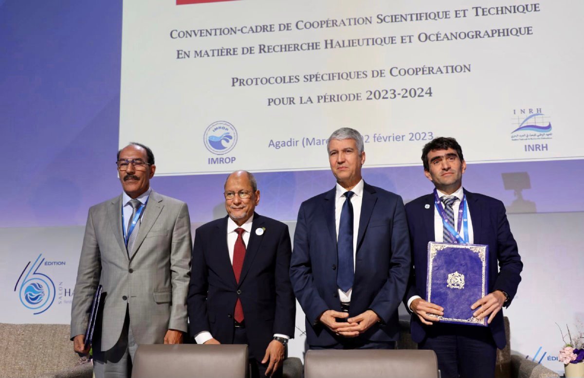 المغرب وموريتانيا يوقعان بروتوكول خاص، يتعلق بأنشطة التعاون في مجال البحث في الصيد البحري