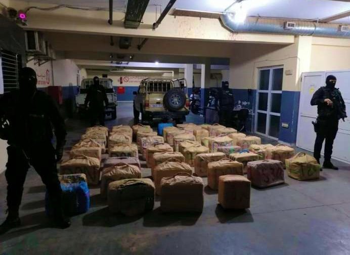إحباط محاولة للتهريب الدولي للمخدرات بالعيون